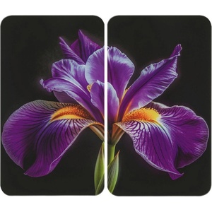 Wenko Капаци за печка 2 бр. от закалено стъкло 52x30 cm Iris - Wenko (2521552500)