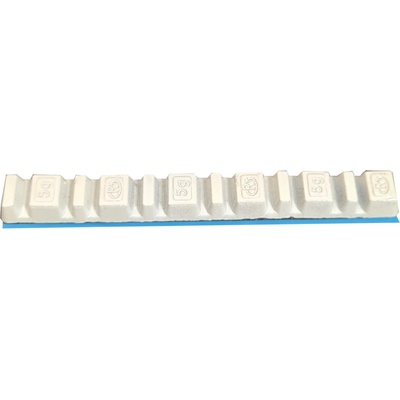 SMW-45 závaží samolepicí MOTO 45g BÍLÉ 6x5g+6x2,5g), v=7 mm, š=10,0 mm