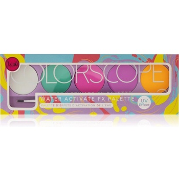 J. Cat Beauty ColorScope палитра за лице с четка цвят 102 Bright 5 гр