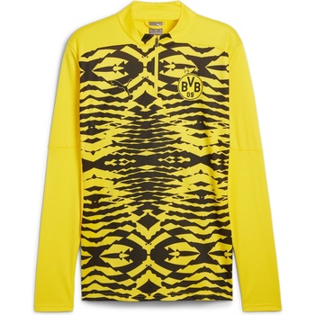 PUMA Borussia Dortmund Pre Match Drill Top 2024 2025 Adults - Yellow