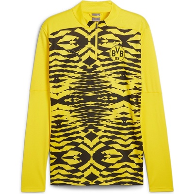PUMA Borussia Dortmund Pre Match Drill Top 2024 2025 Adults - Yellow