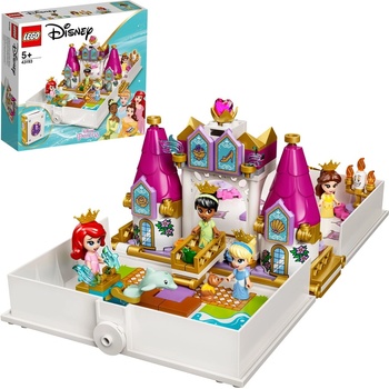 LEGO® Disney 43193 Ariel Kráska Popoluška a Tiana a ich rozprávková kniha dobrodružstiev