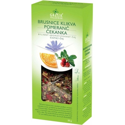 Grešík Brusnice klikva a Pomeranč a Čekanka syp.50 g