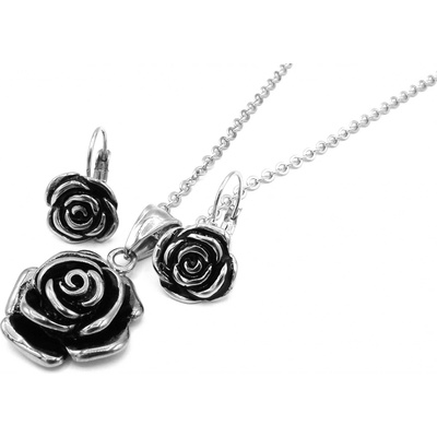 Steel Jewelry Souprava Náhrdelník Náušnice Chirurgická ocel SET240301 – Sleviste.cz