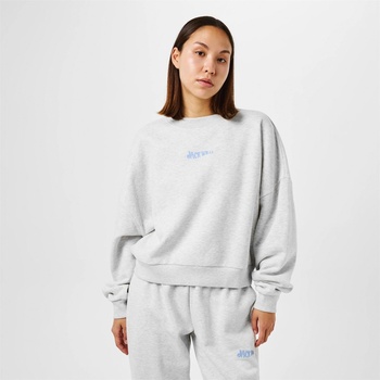 Image 1 of Jack Wills Блуза Jack Wills Women's JW Essentials Crew Sweatshirt - Light Heather