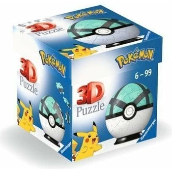 RAVENSBURGER 3D Puzzleball Pokémon Net Ball - 54 ks