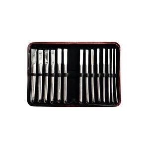 ROUGE Комплект от 14 броя маточни дилататори Hegar от неръждаема стомана Rouge (P24925)