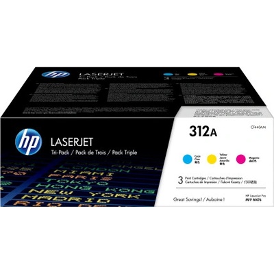 HP Тонер, HP, CF440AM Nr. 312A Multipack Color CMY (CF440AM)