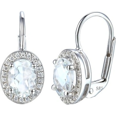 Gems Elegantní s pravým bílým topazem