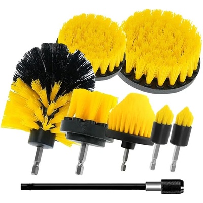 MG Brush čistiace kefy na vŕtačku 8v1