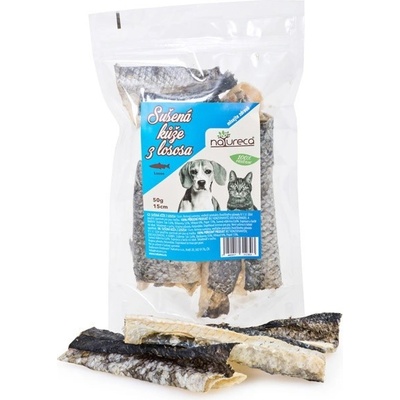 Natureca Losos kůže sušená 50 g