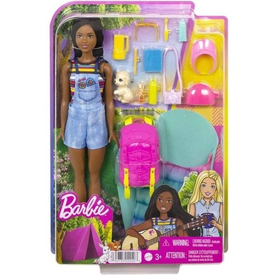 Mattel Кукла Barbie, Бруклин- На къмпинг, 10 аксесоара, 1710290