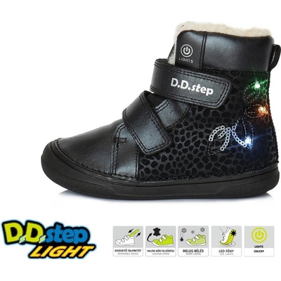 D.D.Step 078-238 blikací černá