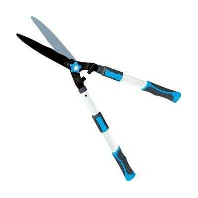 Nůžky AQUACRAFT® 370213, zahradní, na živý plot, Premium, WavyBlade, Alu/Soft, teleskopické +20 cm