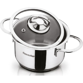 Haschever HR-Мини тенджера със стъклен капак 16cm (3TTCKK0116005) (0189240)