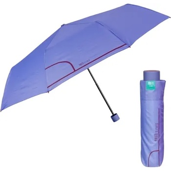 Дамски неавтоматичен чадър Perletti Time 26236, Лилав