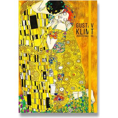 Shkolyaryk Náčrtník Sketch & Note Art - A5 tečkovaný 80 listů Van Gogh nebo G. Klimt