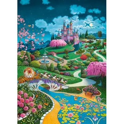 Castorland - Puzzle Cinderellas Castle - 180 piese