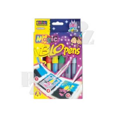 Foukací fixy Magic 1549/06 6ks se šablonami, Centropen