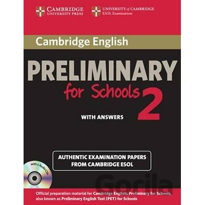 Cambridge PET for Schools 2: Self-study Pack (SB with ans. A-CDs) - Cambridge University Press