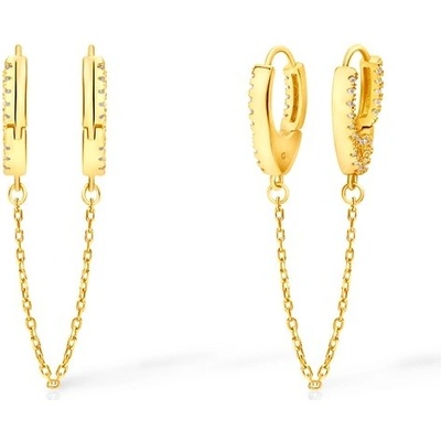 Savicki pouta pozlacené stříbro zirkony SAVFE0518