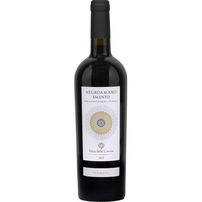 TINAZZI NEGROAMARO DEL SALENTO IGT 2020 14% 0,75 l (holá láhev)