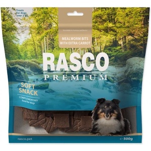 Rasco Лакомство Rasco Premium брашнени червеи и екстра морков 500g (1704-17121)