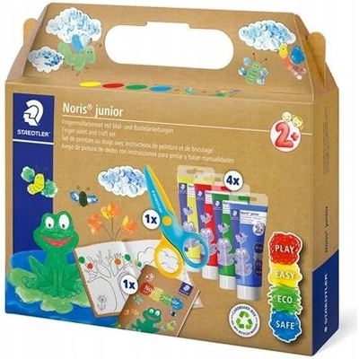 Staedtler farby na maľovanie prstami 4 x 75 ml