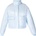 Sweaty betty Яке SWEATY BETTY Women's Snowfall High Shine Cropped Water Resistant PrimaLoft Long Sleeve Ski Jacket - salt blue
