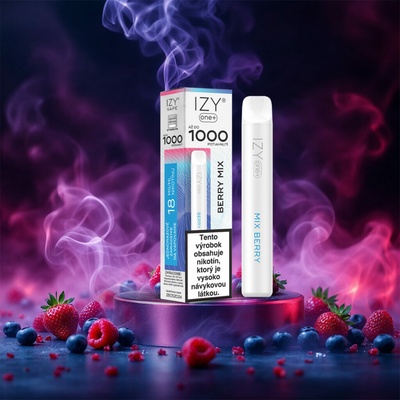 IZY VAPE IZY ONE+ Berry Mix 18 mg 1000 potáhnutí