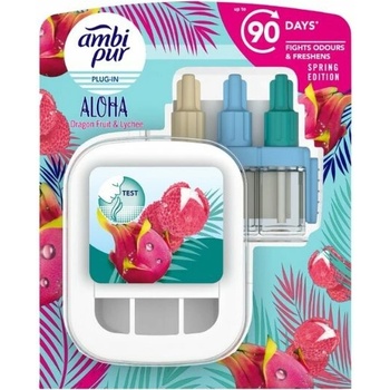 Ambi Pur 3volution osvěžovač vzduchu + náhradní náplň Aloha 20 ml