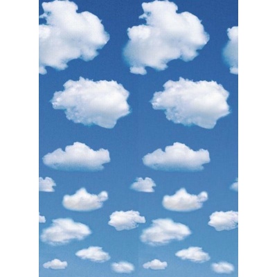 W+G 603 Papírová 1 dílná fototapeta White Clouds, rozměry 91 x 254 cm