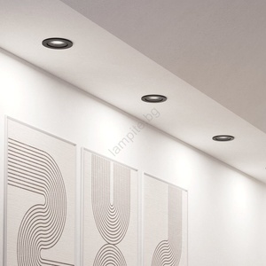 EGLO 902287 - Комплект от 3 димируеми вградени LED RGBW осветителни тела SALICETO-Z, LED/4, 7W/230V, черни (EG902287)
