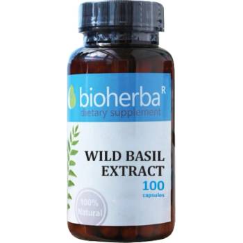 Image 1 of Bioherba Wild Basil Extract 190 mg [100 капсули]