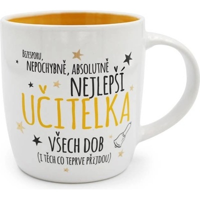 Nekupto Dárkový hrnek Nejlepší učitelka 300 ml – Sleviste.cz