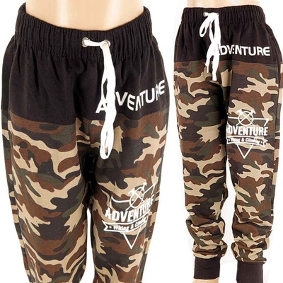 Dětské maskáčové tepláky Adventure