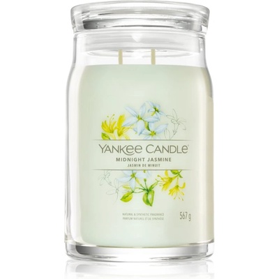 Yankee Candle Midnight Jasmine ароматна свещ I. Signature 567 гр