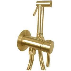PAFFONI Bidet Kit - Комплект вграден смесител с душ за биде, матирано златно ZDUP110HGSP (ZDUP110HGSP)
