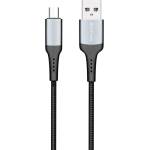 DeTech Кабел за данни DeTech DE-43M3, Micro USB, 3.0m, Черен - 40262