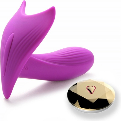 BoT silikonový vibrátor na kalhotky USB 10 funkcí