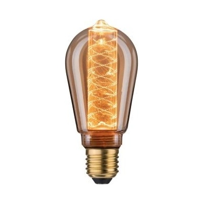 Paulmann Inner Glow Edition LED žárovka s vnitřní spirálou E27 230V 3,6W 1800K zlatá