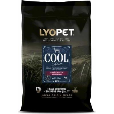 Lyopet Cool Adult Jehně s hovězím a s bylinkami 1,5 kg