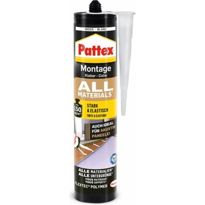 Pattex Montážní lepidlo All Materials pro akustické panely 450 g bílé