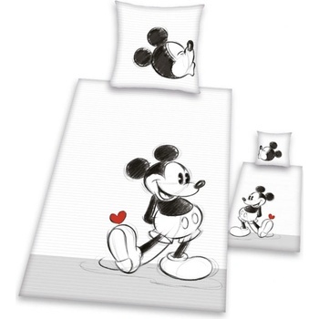 Herding obliečky Mickey Mouse bavlna 140x200 70x90