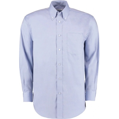 Kustom Kit košile Oxford dlouhý rukáv KK 105 modrá světlá