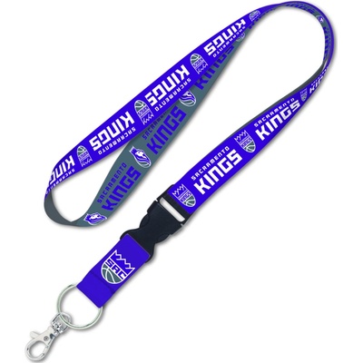 Snúrka na krk Wicraft Klíčenka Sacramento Kings NBA Lanyard buckle 1"