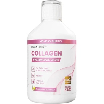 Swedish Essentials Collagen Hyaluronic Acid [500 мл] Тропически Плодове