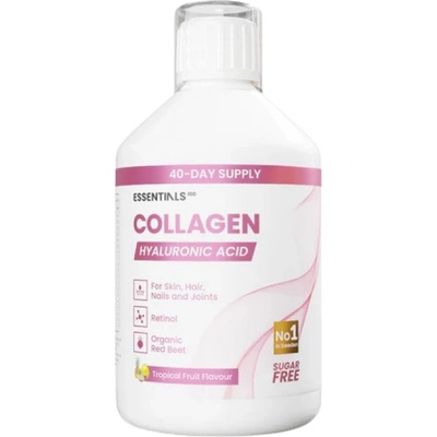Swedish Essentials Collagen Hyaluronic Acid [500 мл] Тропически Плодове
