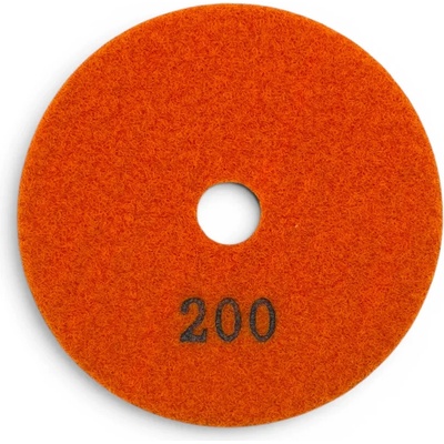100 mm Diamantový leštící pad SUPER DRY - kotouč za sucha 200
