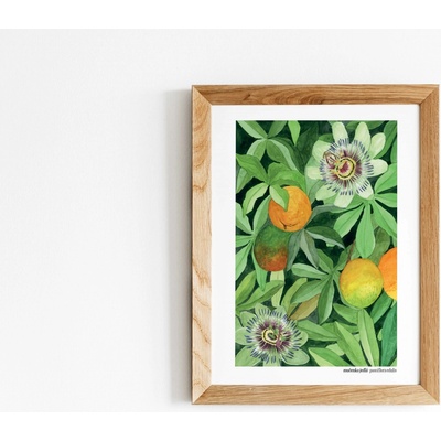 ePipí Plakát - Passion fruit Rozměr: A4